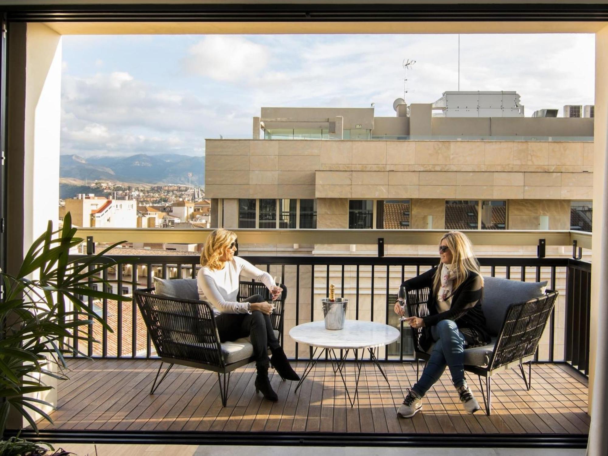 グラナダLuxury Alhambra Penthouse Collectionアパートメント エクステリア 写真