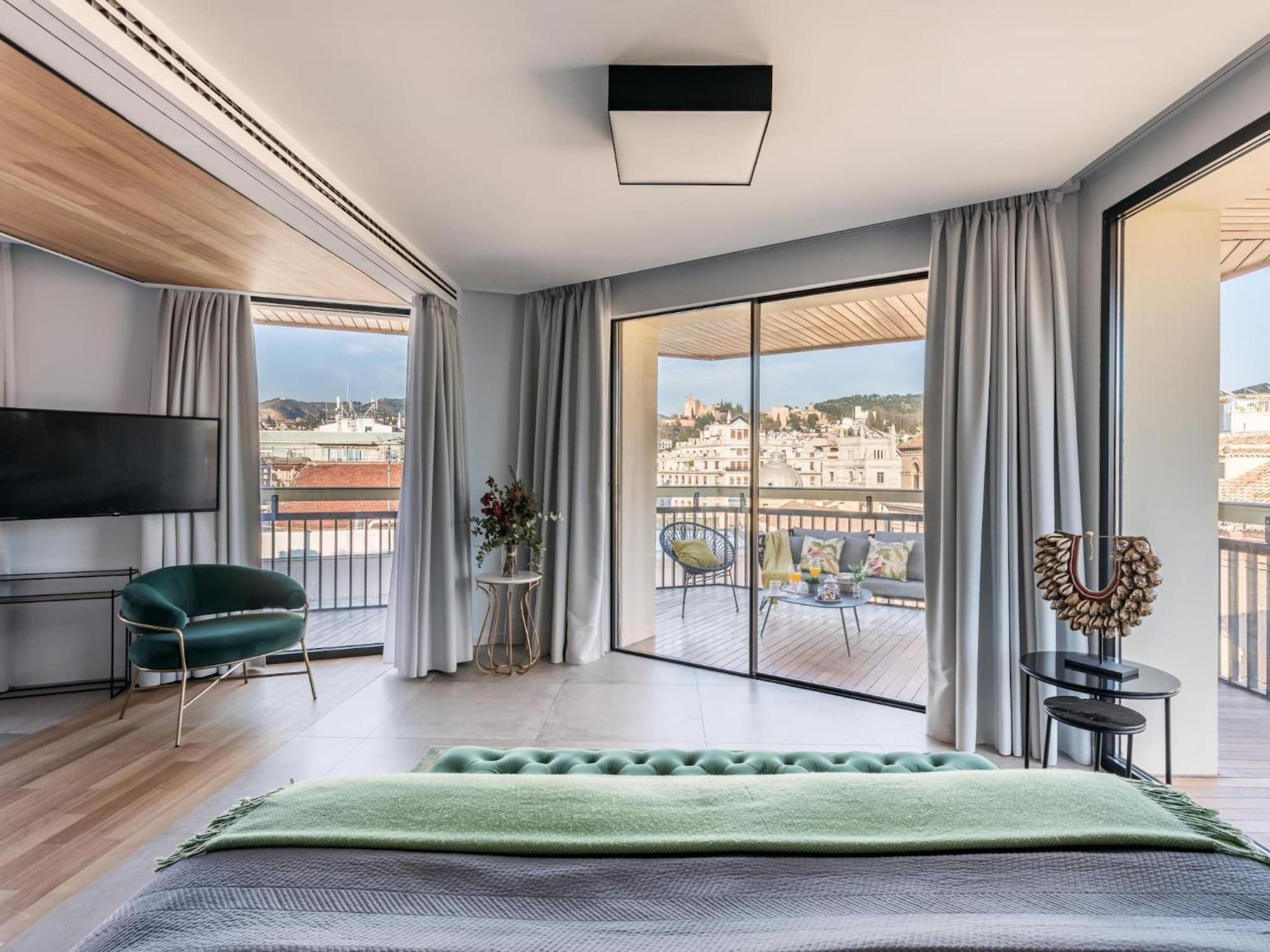 グラナダLuxury Alhambra Penthouse Collectionアパートメント エクステリア 写真
