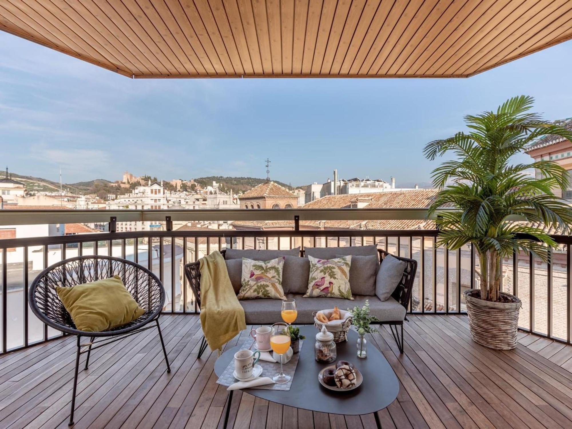 グラナダLuxury Alhambra Penthouse Collectionアパートメント エクステリア 写真