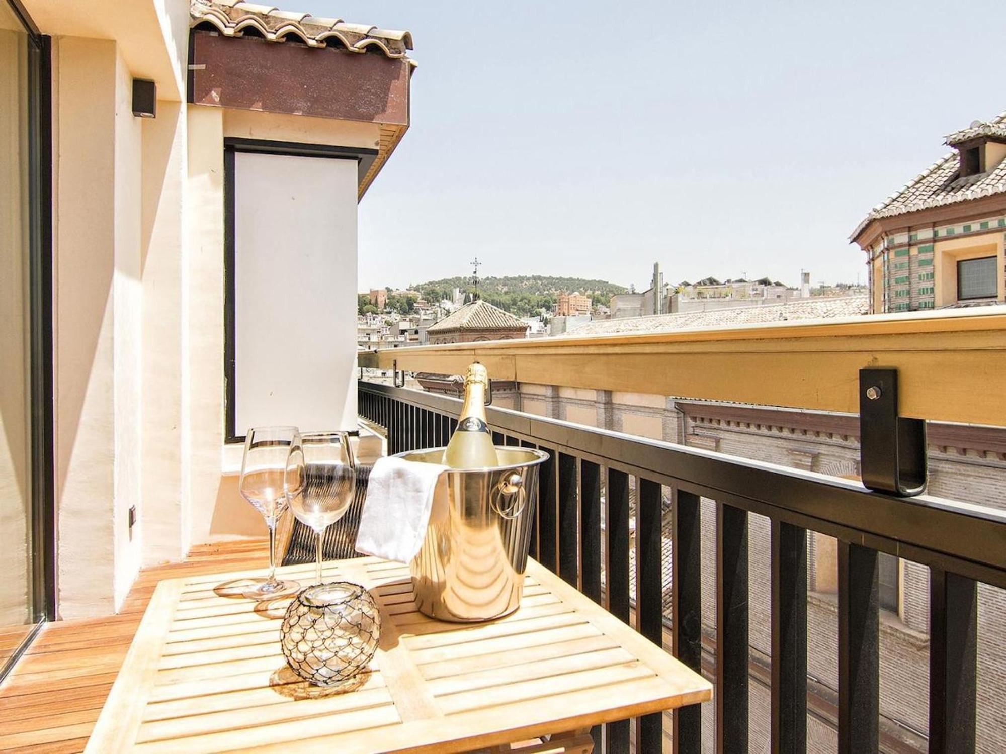 グラナダLuxury Alhambra Penthouse Collectionアパートメント エクステリア 写真